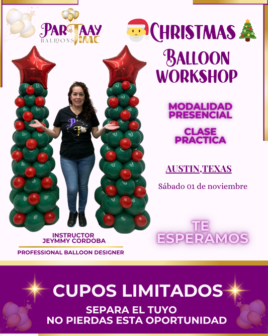 Christmas Balloon Workshop 🎄🎅🤶