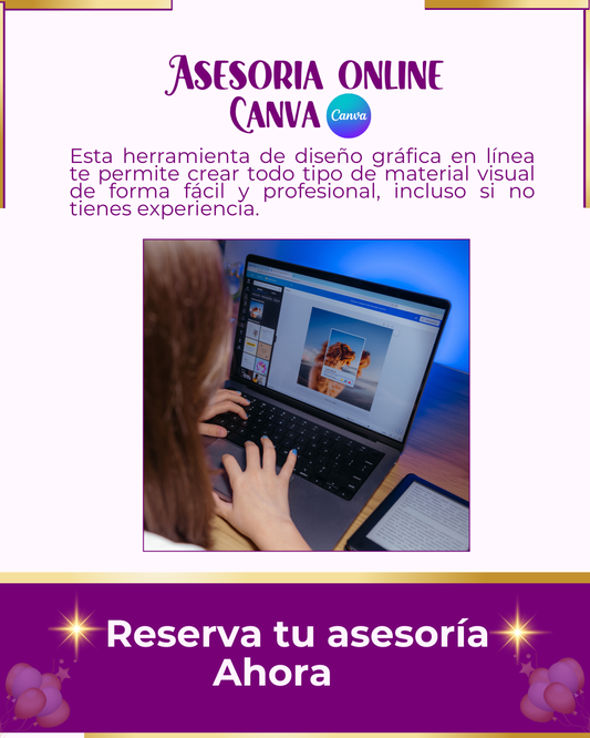 ASESORIA CANVA - ONLINE ZOOM (1 Hora)